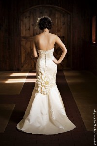 Свадебное платье в стиле прованс