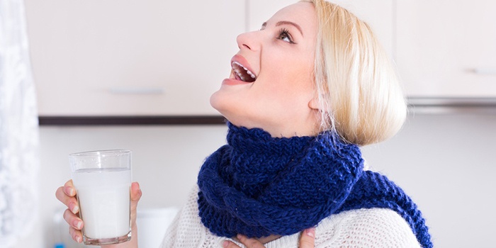 Полоскание горла содой — действенный метод против простуды