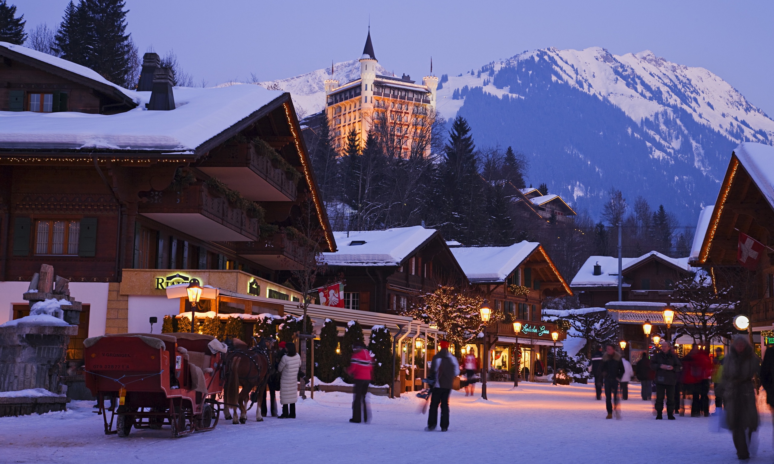 зимний отдых в швейцарии