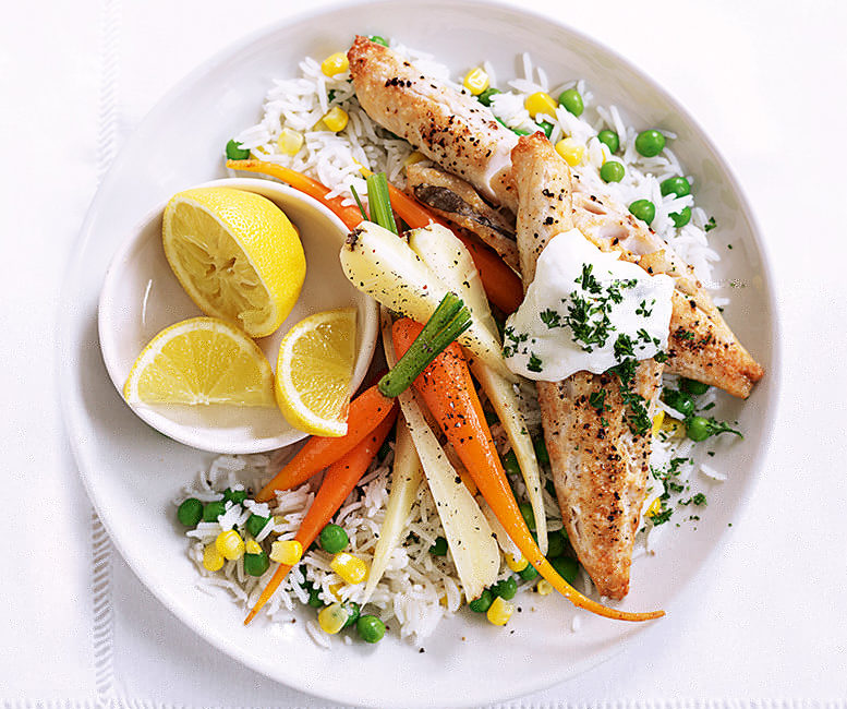 Гарнир к рыбе — рецепты с фото, лучшие идеи для вкусного обеда